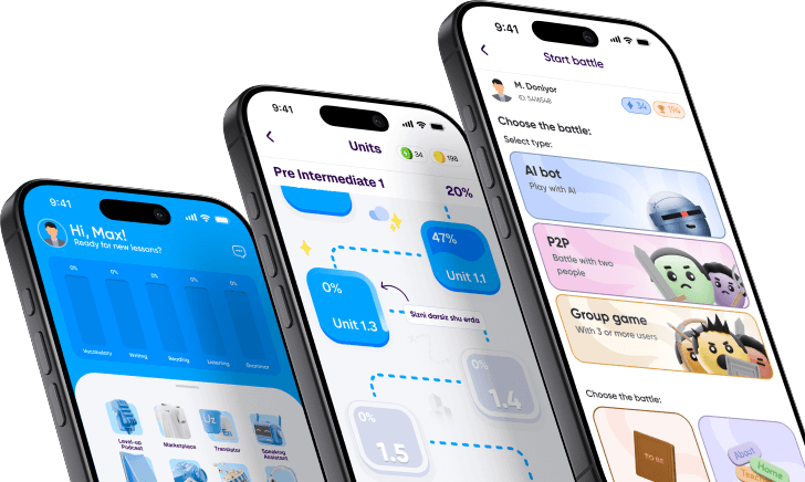 App Screens 1